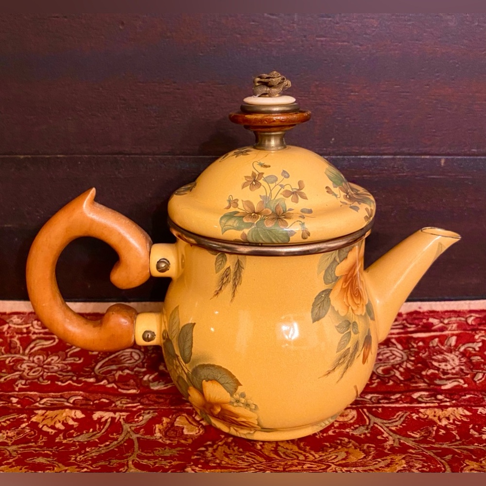 Mackenzie Childs 4Pc Stacked Coffee / Tea Set - Picture 7 of 10